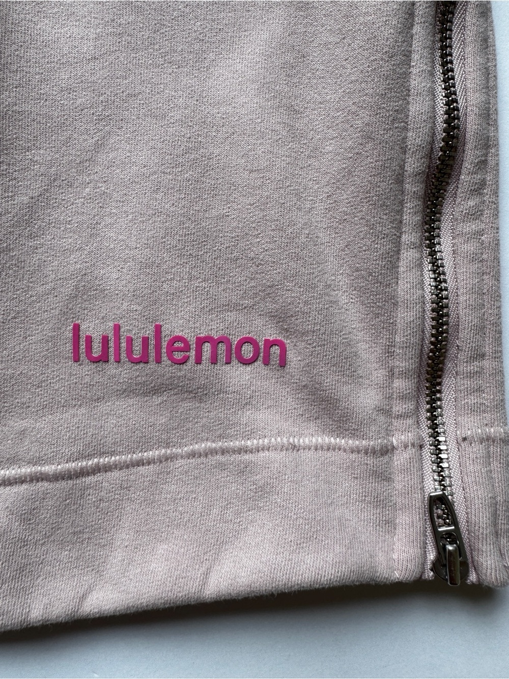 Lululemon Loungeful Relaxed-Fit Crewneck Sweatshirt Mink Berry Fleece L *Flaw - Picture 4 of 13
